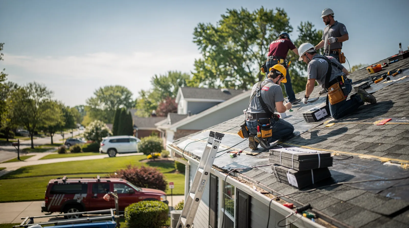 Roof Repair in Minier, IL around you